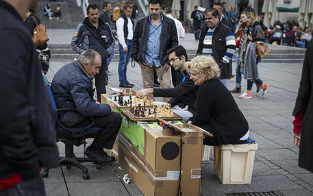 Multikulti & Maultäschle: In Stuttgart wird – auch beim Schach – auf Integration gesetzt