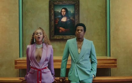 Beyoncé und Jay-Z im Louvre