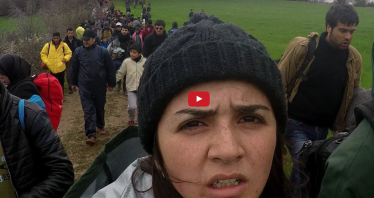 Rania Mustafa Ali auf der Flucht Rania Mustafa Ali auf der Flucht