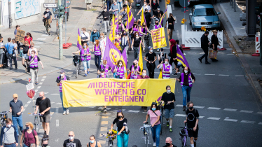 Deutsche Wohnen enteignen Demo