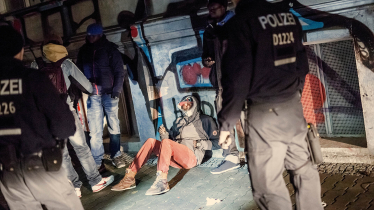 Polizeikontrolle im Görlitzer Park