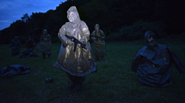 Szene aus dem Film When the War comes
