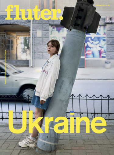 Das Titelbild des neuen fluter Ukraine