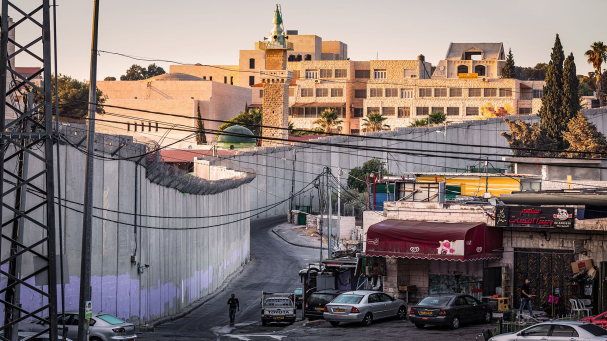 Mauer in Abu Dis