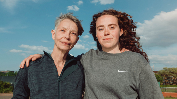 Martina Keller und Paula Hatzel