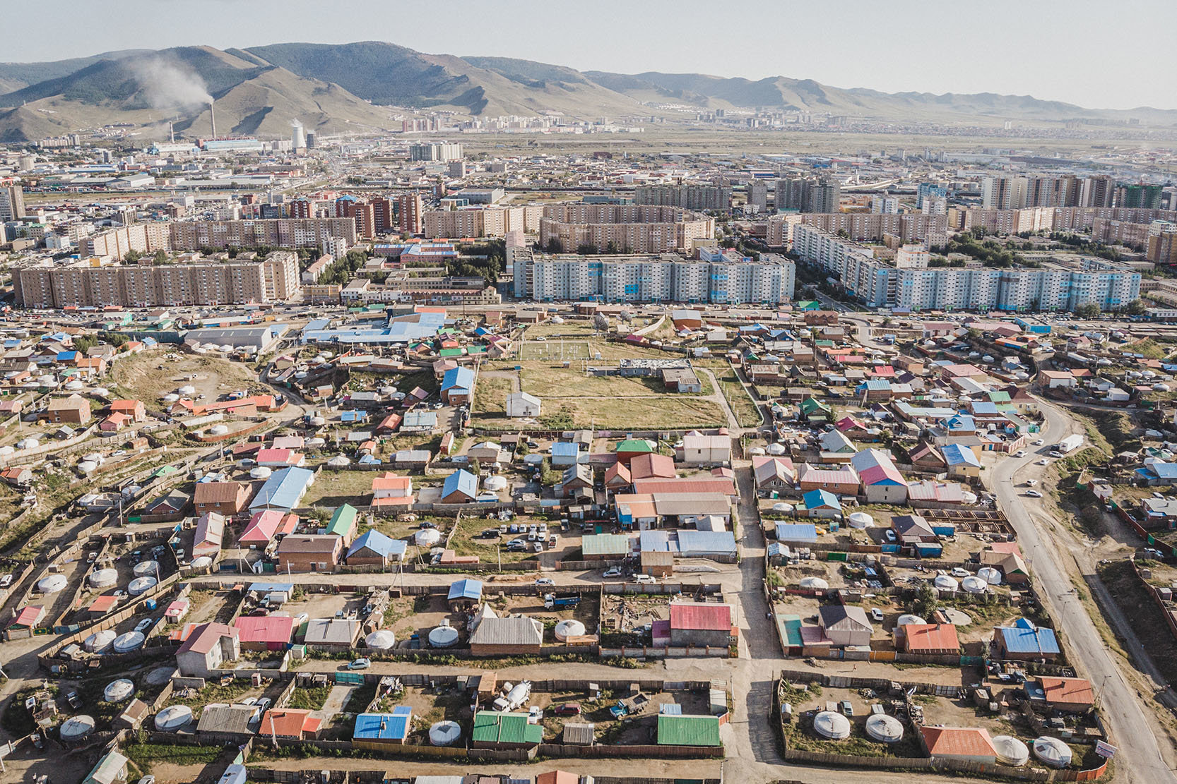 Mongolei, Ger districts, Klimawandel, Ulan Bator