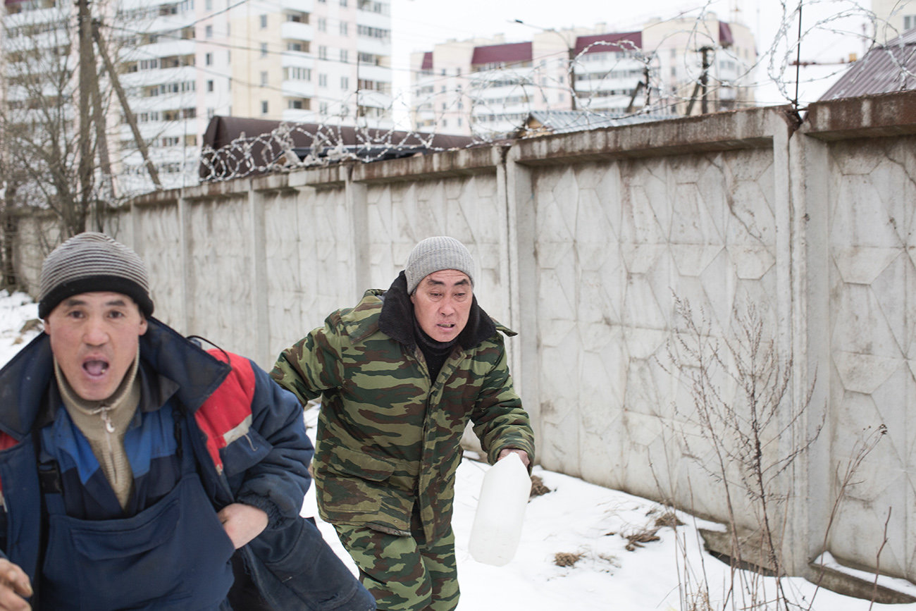 Nordkoreanische Arbeiter in Russland